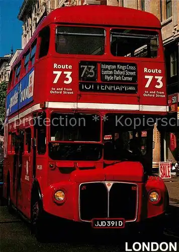 Autobus Omnibus London  Kat. Autos
