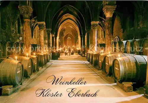 Wein Weinkeller Kloster Eberbach Kat. Lebensmittel