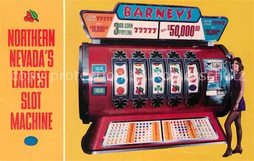 Casino Spielbank Barney s Casino Slot Machine Nevada  Kat. Spiel