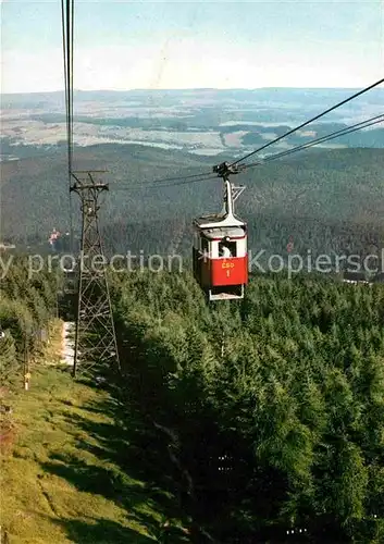 Seilbahn Krkonose Jaske Lazne Lanovka na Cernou Horu Kat. Bahnen