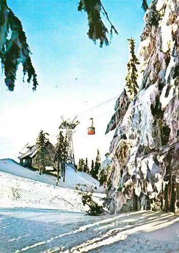 Seilbahn Poiana Brasov Statia teleferic sosire Kat. Bahnen