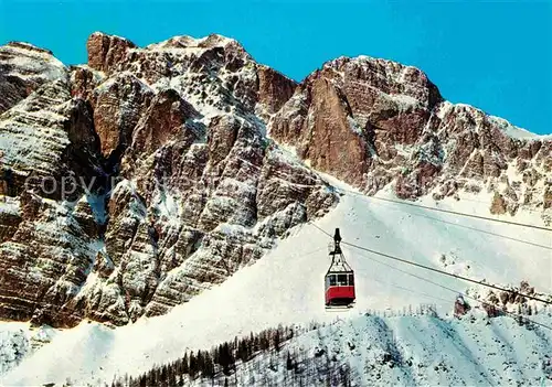 Seilbahn Funivia Freccia nel Cielo Cortina Dolomiti Col Druscie  Kat. Bahnen