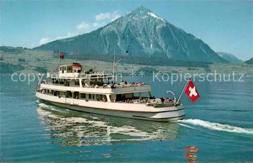 Motorschiffe Jungfrau Thunersee Niesen  Kat. Schiffe