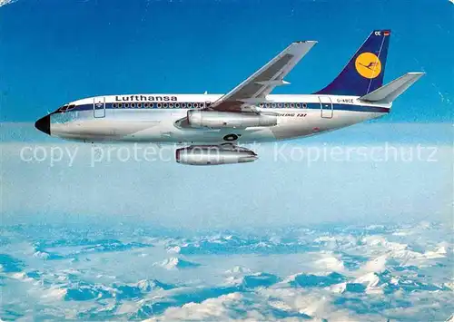 Lufthansa Boeing 737 City Jet  Kat. Flug
