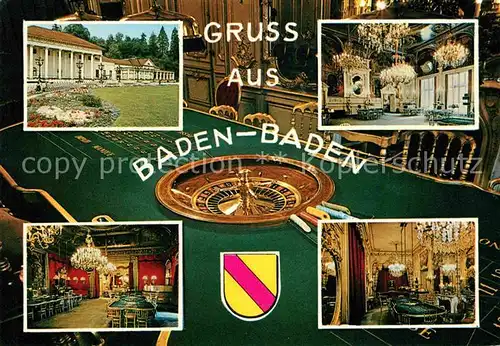 Casino Spielbank Baden Baden Roulette  Kat. Spiel