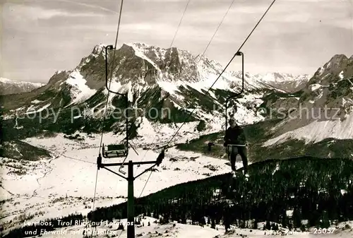 Sessellift Lermoos Ehrwald Zugspitze Kat. Bahnen