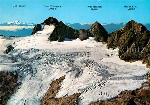 Gletscher Hallstaetter Gletscher Hoher Dachstein  Kat. Berge