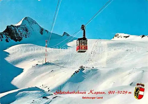 Seilbahn Gletscherbahnen Kaprun Kitzsteinhorn Schmiedinger Gletscherlift Kat. Bahnen