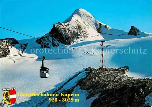 Seilbahn Gletscherbahnen Kaprun Kitzsteinhorn Kat. Bahnen