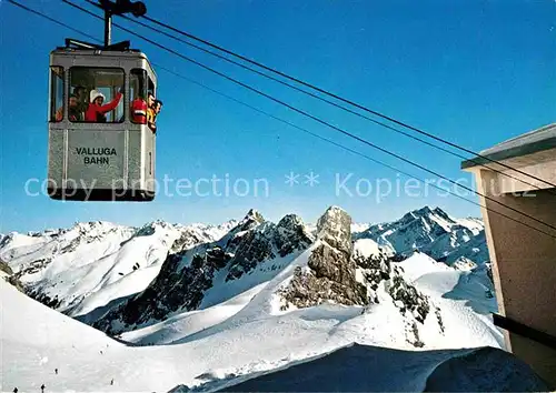 Seilbahn Valluga Arlberg  Kat. Bahnen