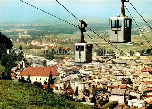 Seilbahn Hallein Duerrnberg  Kat. Bahnen