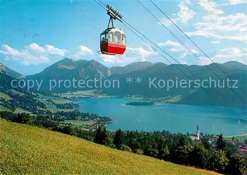 Seilbahn Schliersbergalm Schliersee  Kat. Bahnen