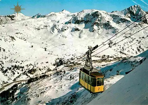 Seilbahn Zehnerkar Obertauern  Kat. Bahnen