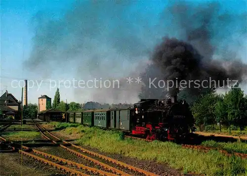 Lokomotive Dampflokomotive 99 1757 6 Bahnhof Zittau Vorstadt Kat. Eisenbahn