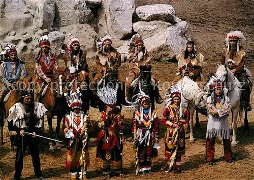 Indianer Native American Karl May Spiele Bad Segeberg Kat. Regionales