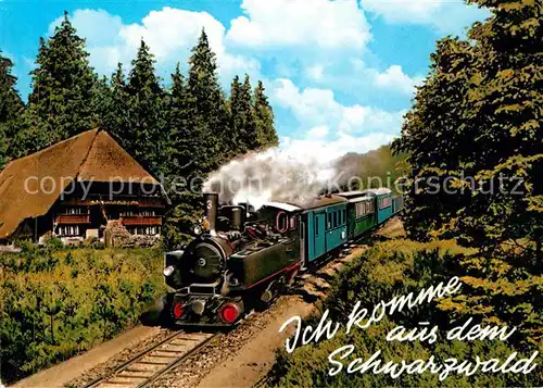 Lokomotive Schwarzwald  Kat. Eisenbahn