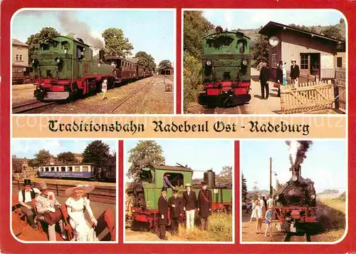 Lokomotive Traditionsbahn Radebeul Ost Radeburg Haltepunkt Weisses Ross Kat. Eisenbahn
