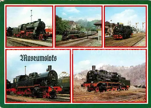 Lokomotive Museumslokomotiven  Kat. Eisenbahn
