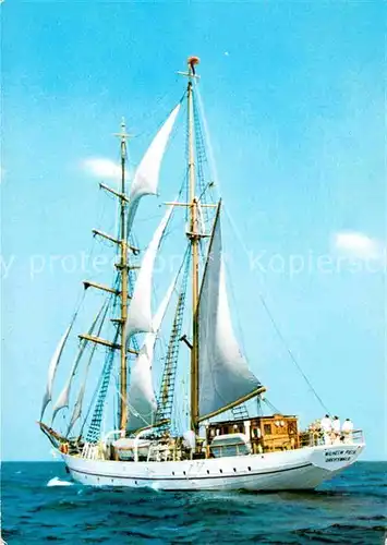 Segelschiffe Wilhelm Pieck Kat. Schiffe