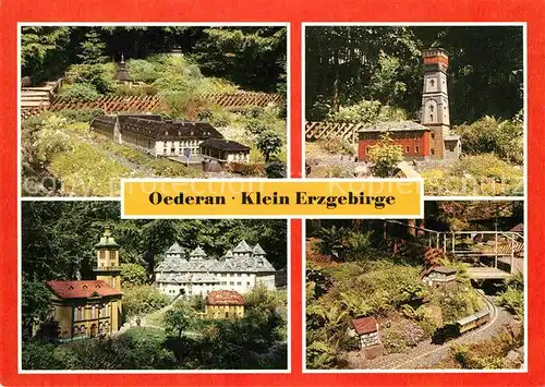 Miniatur Oederan Klein Erzgebirge Lehrkombinat Floeha Alte Bimmelbahn  Kat. Besonderheiten