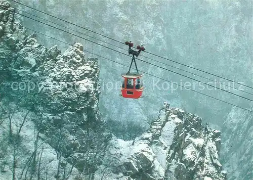 Seilbahn Thale Harz Kat. Bahnen