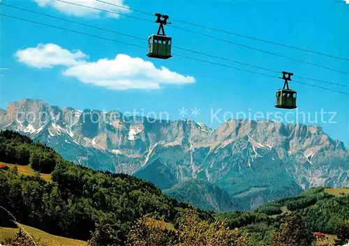 Seilbahn Salzberg Duerrnberg Hallein Untersberg Kat. Bahnen