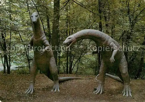 Dinosaurier Saurierpark Kleinwelka Plateosaurus  Kat. Tiere