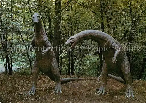 Dinosaurier Saurierpark Kleinwelka Plateosaurus  Kat. Tiere