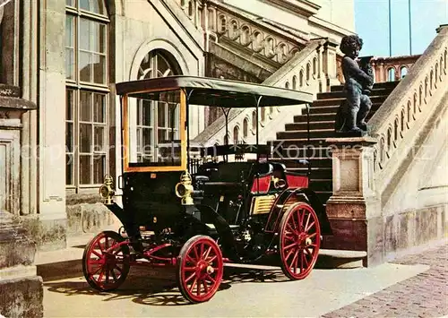 Autos Benz Dos a Dos 1899 Verkehrsmuseum Dresden  Kat. Autos