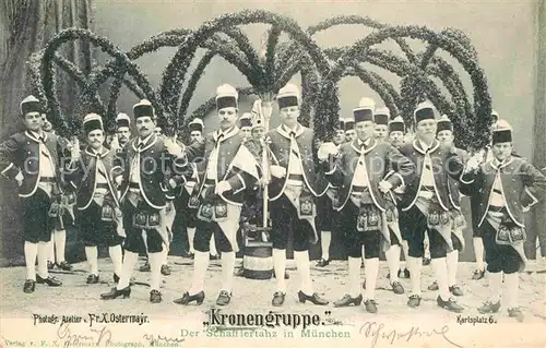 Schaefflertanz Muenchen Kronengruppe  Kat. Tanz