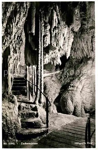 Hoehlen Caves Grottes Hoellgrotte Baar Zauberschloss  Kat. Berge