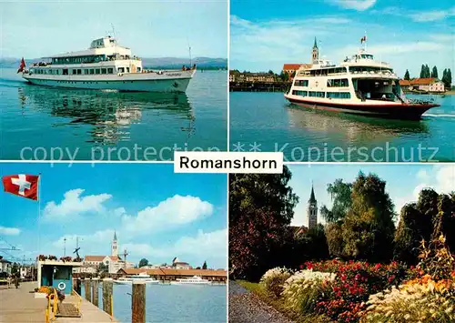 Faehre Romanshorn Bodensee  Kat. Schiffe