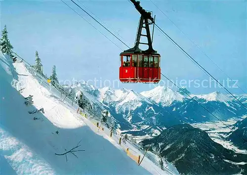 Seilbahn Tegelberg Tiroler  und Allgaeuer Hochgebirge  Kat. Bahnen