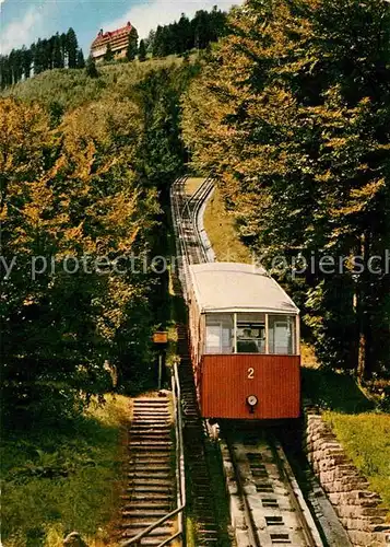 Bergbahn Sommerbergbahn Wildbad Schwarzwald  Kat. Bergbahn