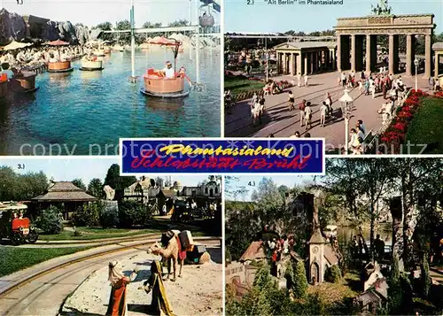 Vergnuegungspark Phantasialand Bruehl Stadt der Zwerge Alt Berlin Bottiche  Kat. Vergnuegungsparks