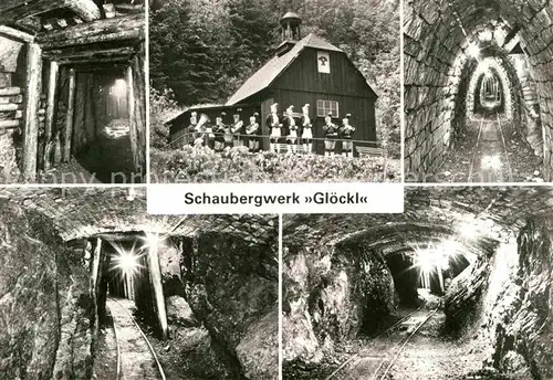 Bergwerk Schaubergwerk Gloeckl Johanngeorgenstadt  Kat. Rohstoffe Commodities