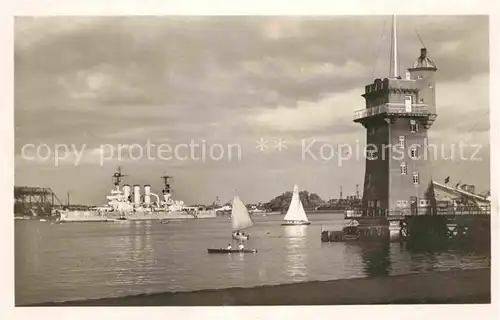 Leuchtturm Lighthouse Kiel Signalturm Marine  Kat. Gebaeude