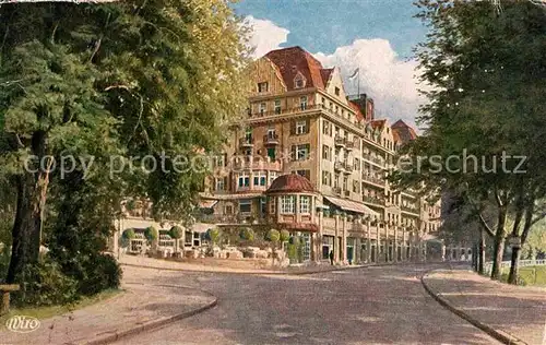 Verlag Wiedemann WIRO Nr. 2908 A Bad Elster Palast Hotel Wettiner Hof  Kat. Verlage