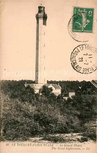 Leuchtturm Lighthouse Le Touquet Paris Plage Grand Phare Kat. Gebaeude