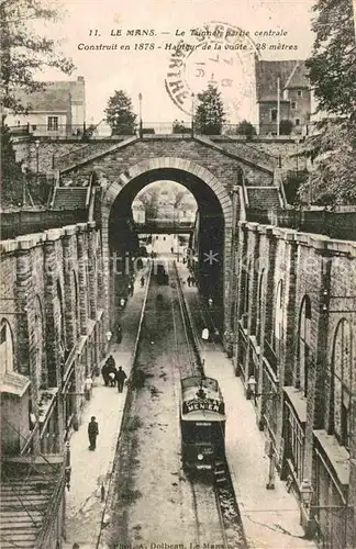 Strassenbahn Le Mans Tunnel  Kat. Strassenbahn