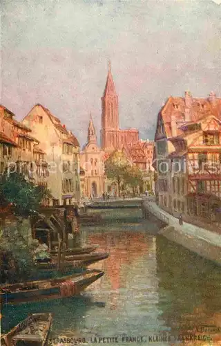 Verlag Tucks Oilette Nr. 11 Strasbourg Petite France Kleines Frankreich N. Beraud  Kat. Verlage