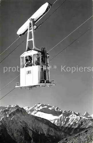 Seilbahn Moerel Riederalp Alphubel Mischabel Matterhorn  Kat. Bahnen