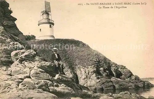 Leuchtturm Lighthouse Saint Nazaire Saint Marc Phare de l Aiguillon  Kat. Gebaeude