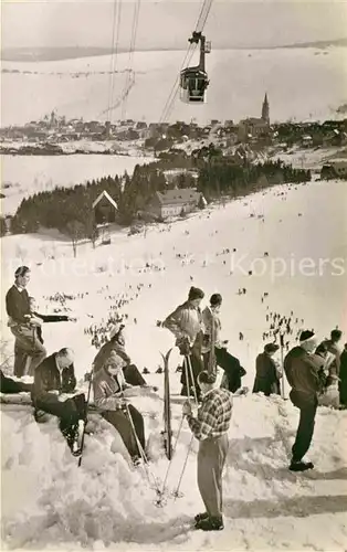 Seilbahn Oberwiesenthal Erzgebirge  Kat. Bahnen