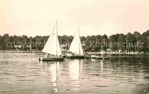 Segelboote Arendsee Altmark  Kat. Schiffe