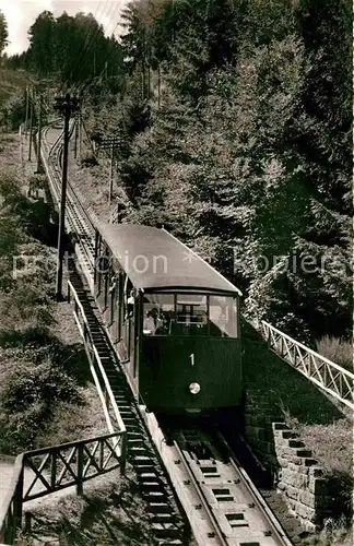 Bergbahn Sommerbergbahn Wildbad Schwarzwald  Kat. Bergbahn