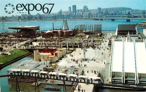 Exposition Universelle Internationale Montreal 1967 Vue Remarquable 