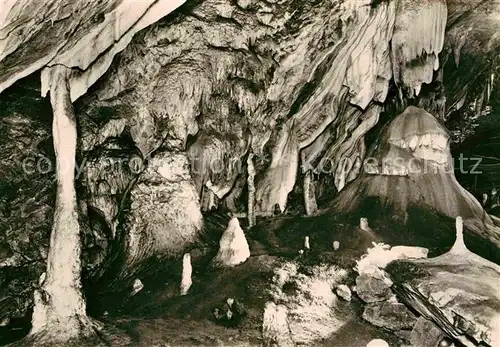 Hoehlen Caves Grottes Ruebeland Harz Hermannshoehle Kanzel Kat. Berge