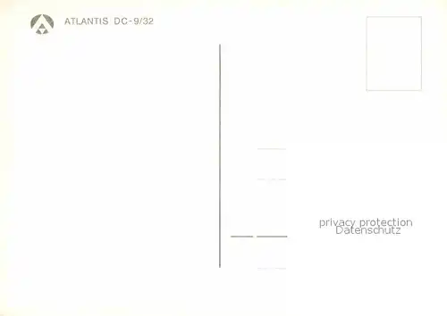 Flugzeuge Zivil Atlantis DC 9 32 Kat. Airplanes Avions