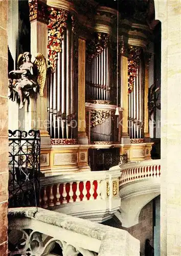 Kirchenorgel Dom Freiberg Silbermannorgel  Kat. Musik